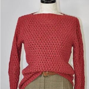 Ralph Lauren Sweater, Preppy, Old Money, Clean girl, Crochet, Knit